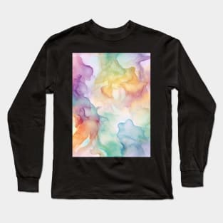 Colorful Watercolor Pattern - 04 Long Sleeve T-Shirt